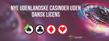 Stort udvalg af casino bonus uden indbetaling