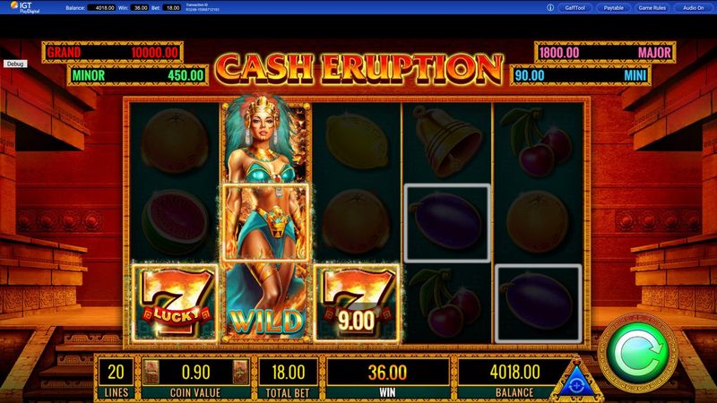 Cash Eruption Port Testimonial 2026: RTP, Free Spins